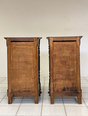 Coppia di comodini Lombardi Carlo X