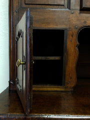 Credenza doppio corpo libreria Luigi XV . XVIII secolo