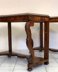 Coppia di Consolles lombarde Carlo X