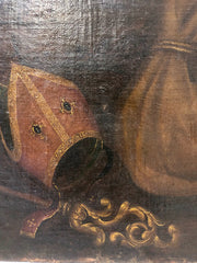 Olio su tela . Pittore fiorentino XVII secolo
