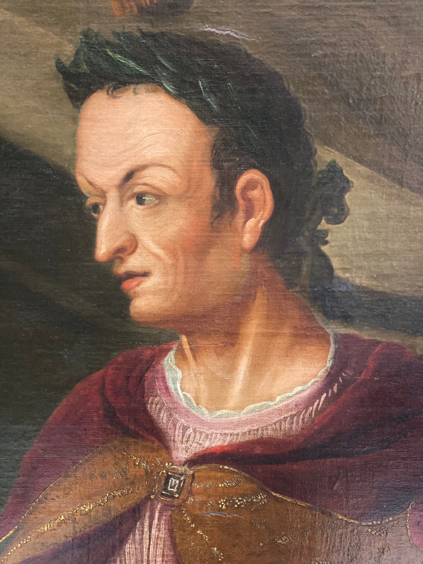Olio su tela Teodoro Matteini (ambito di , Pistoia 1754 -Venezia 1831
