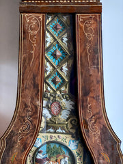 Orologio a pendolo a colonna . XIX secolo