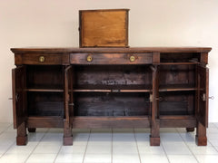 Credenza primo impero quattro porte . Emilia inizio XIX secolo
