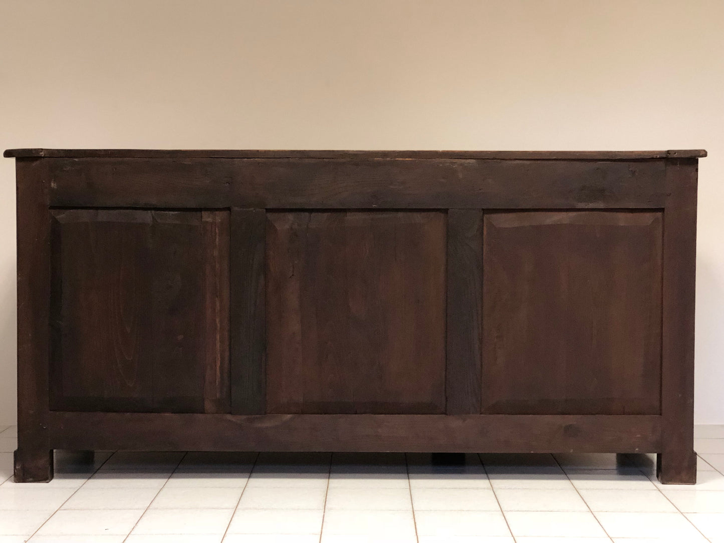 Credenza impero in ciliegio intarsiata ( restaurata )