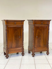 Coppia di comodini Lombardi Carlo X