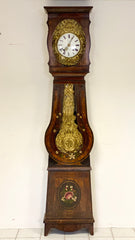 Orologio a colonna pendolo metà XIX secolo . Restaurato funzionante