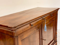 Credenza Carlo X noce Emilia metà XIX secolo