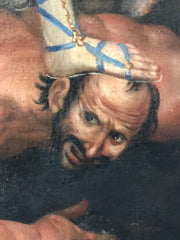 Olio su tela. XVII secolo