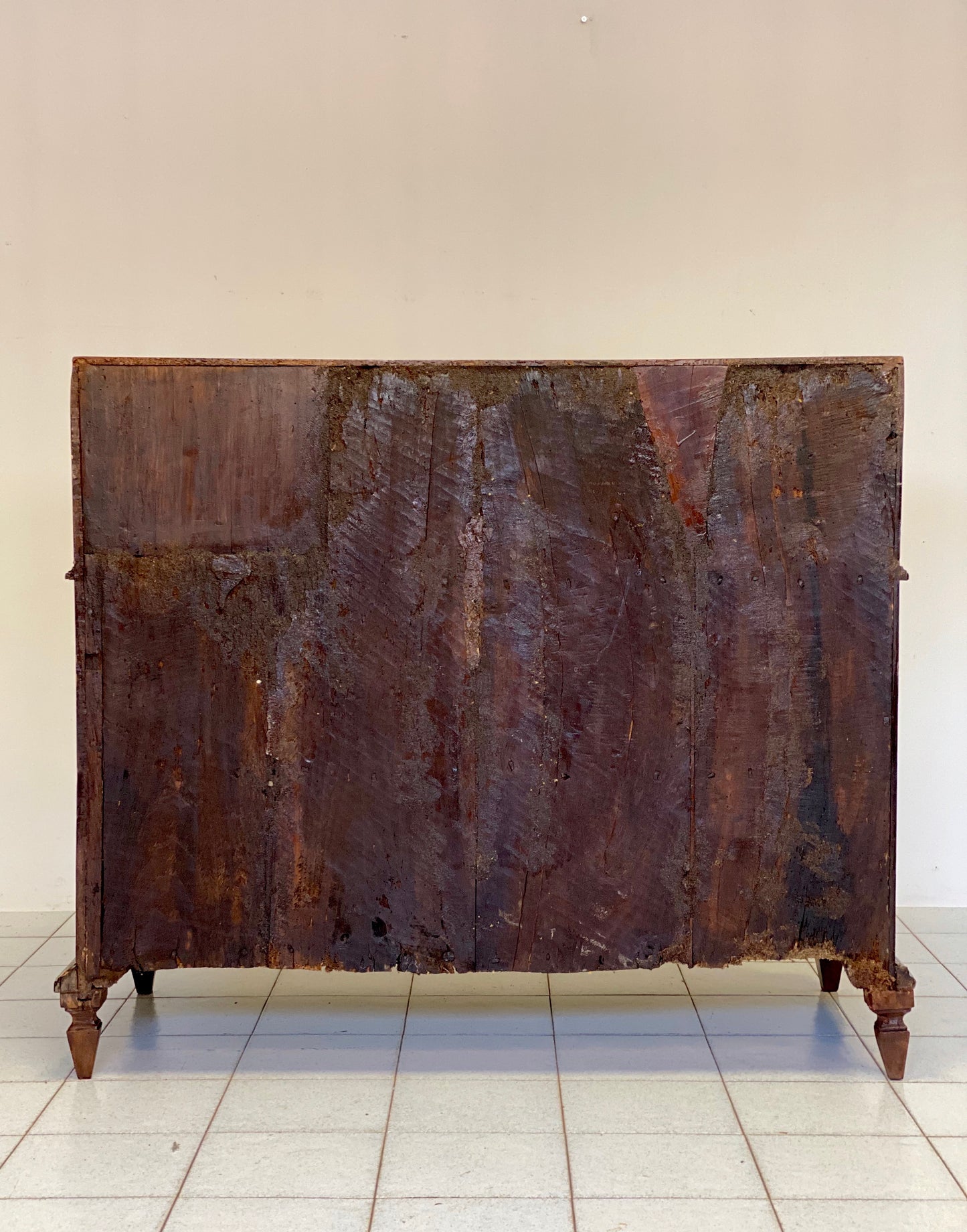 Inlaid walnut desk. Louis XVI Rolo, late 18th century