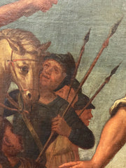 Cristo portacroce . Olio su tela XVII secolo