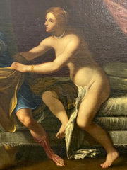 Giuseppe e la moglie di Putifarre Scuola bolognese. XVII secolo