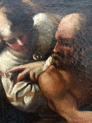 La liberazione di San Pietro dal carcere . XVII secolo