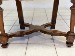 Poltrona trono Luigi XIV Modena inizio 700