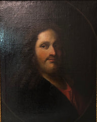 Ritratto olio su tela. Gesù. XVII secolo