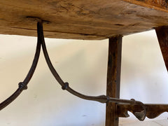 Tavolo scrittoio Luigi XIV a cavalletto epoca 600