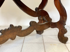 Tavolo scrittoio Luigi XIV Lombardo . XVII secolo