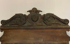 Letto in noce Luigi XIV . Lombardia XVII secolo