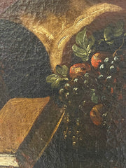 Allegoria del trionfo di Roma . Olio su tela XVIII secolo