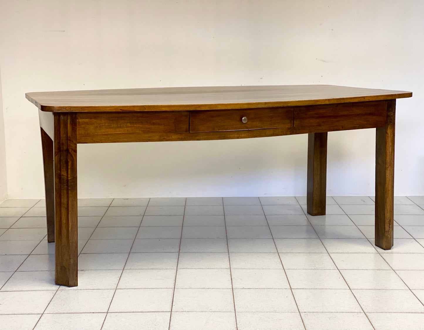 Lombard walnut table, mid-19th century