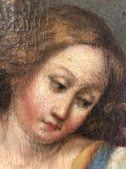 Olio su tela. XVII secolo