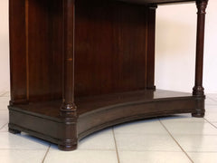 Consolle lombarda Carlo X noce . Restaurata