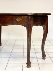Tavolo Consolle in noce . Verona XVIII secolo