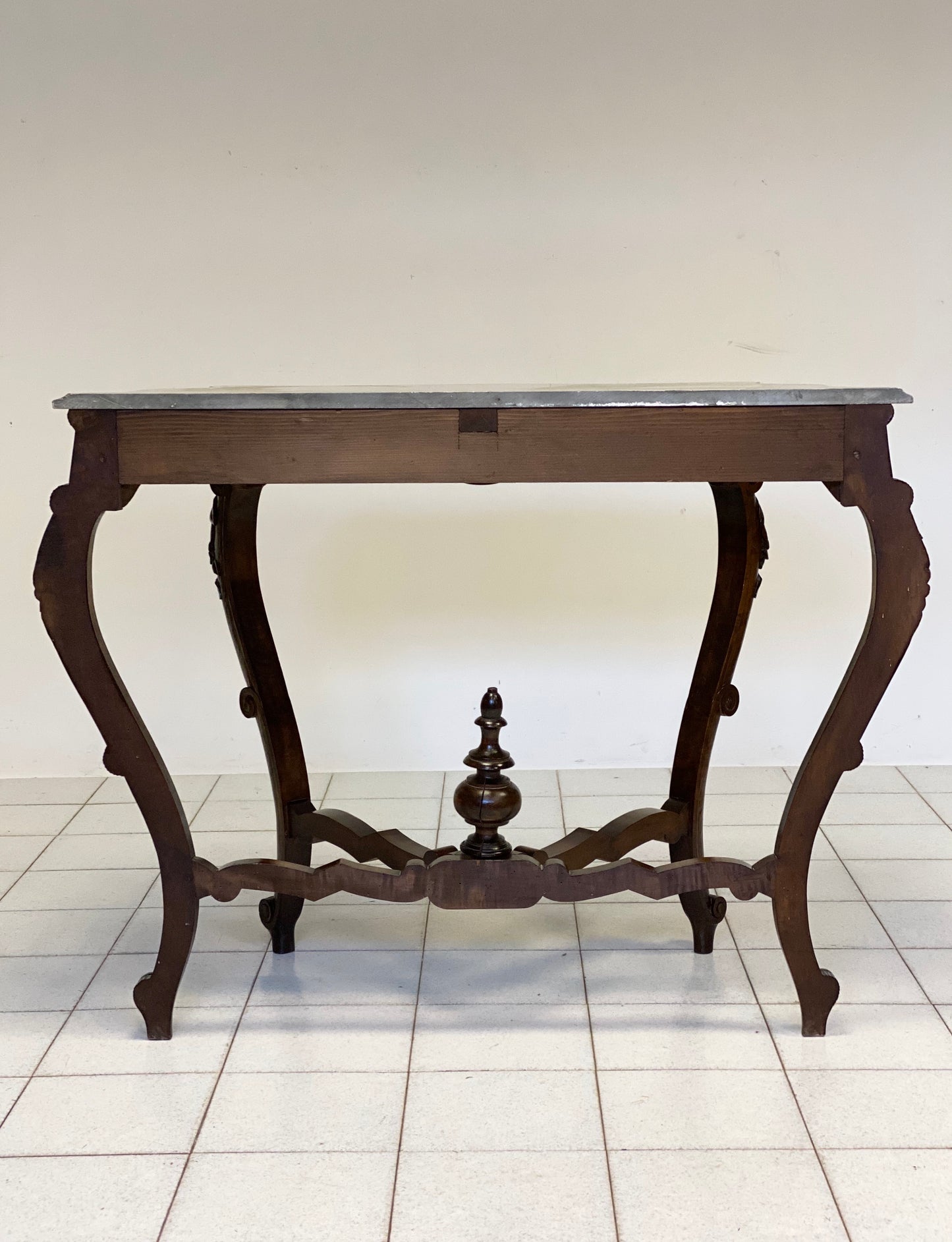 Consolle Luigi Filippo noce lombarda metà XIX secolo