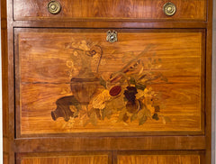 Secretaries Napoleone III intarsiato fine XIX secolo