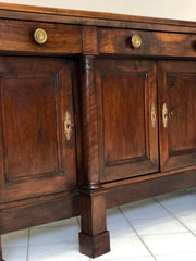 Credenza primo impero quattro porte . Emilia inizio XIX secolo