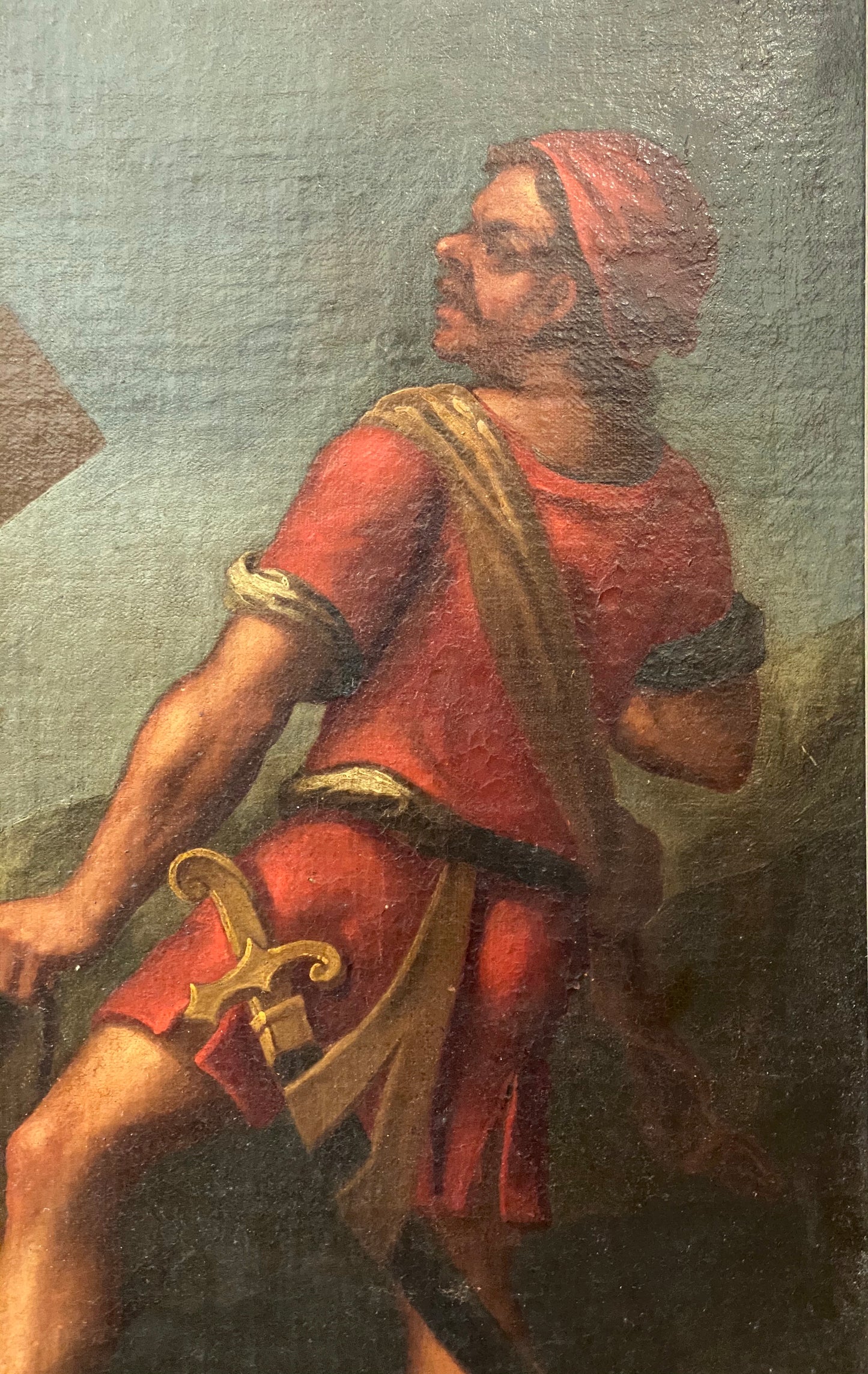 Cristo portacroce . Olio su tela XVII secolo