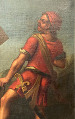 Cristo portacroce . Olio su tela XVII secolo