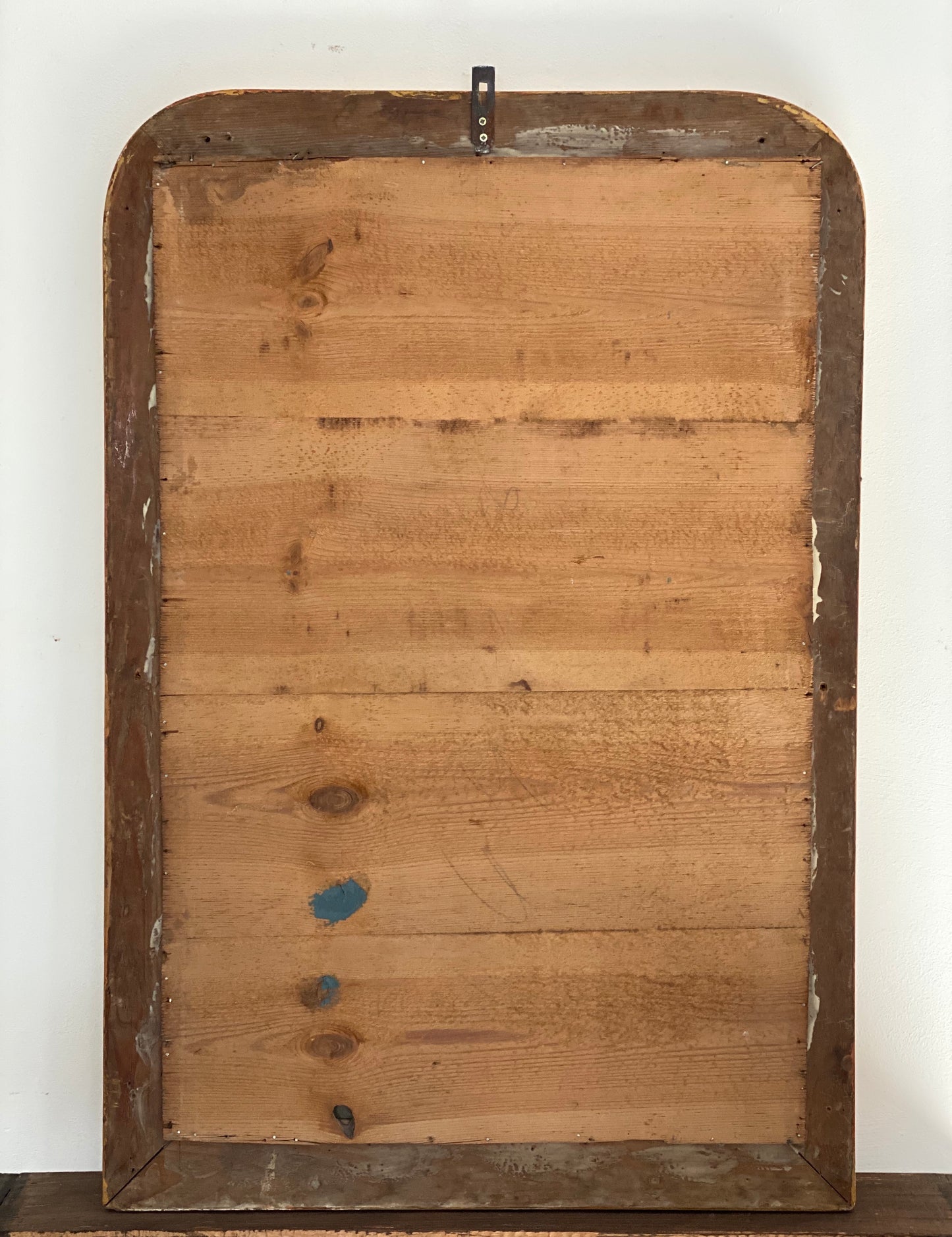 Lombard mirror in pure gold. 19th century (restored)
