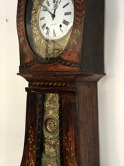 Orologio a pendolo da terra . XIX secolo