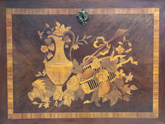 Secretairès lastronato e intarsiato . Epoca Napoleone III