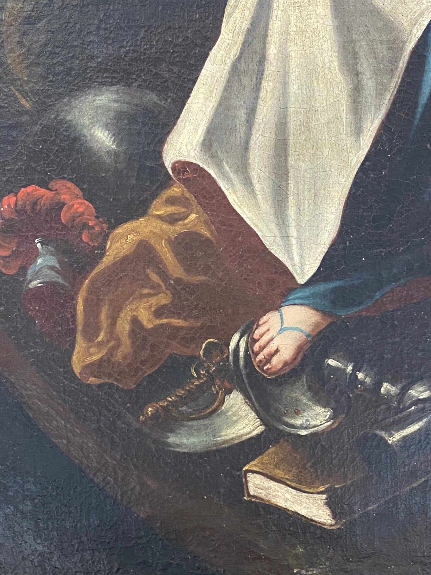 Allegory of the Triumph of Rome. Oil on canvas, 18th century