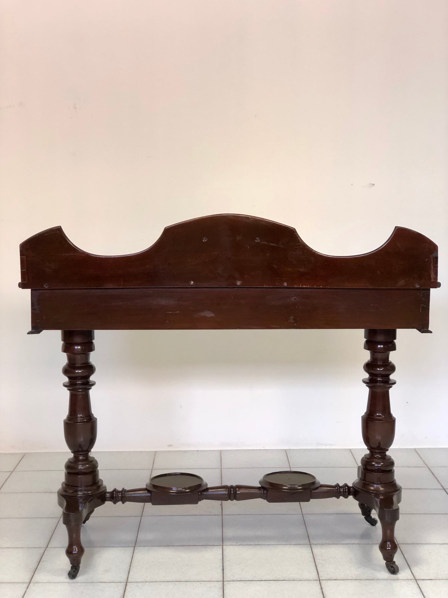 Mahogany dressing table console