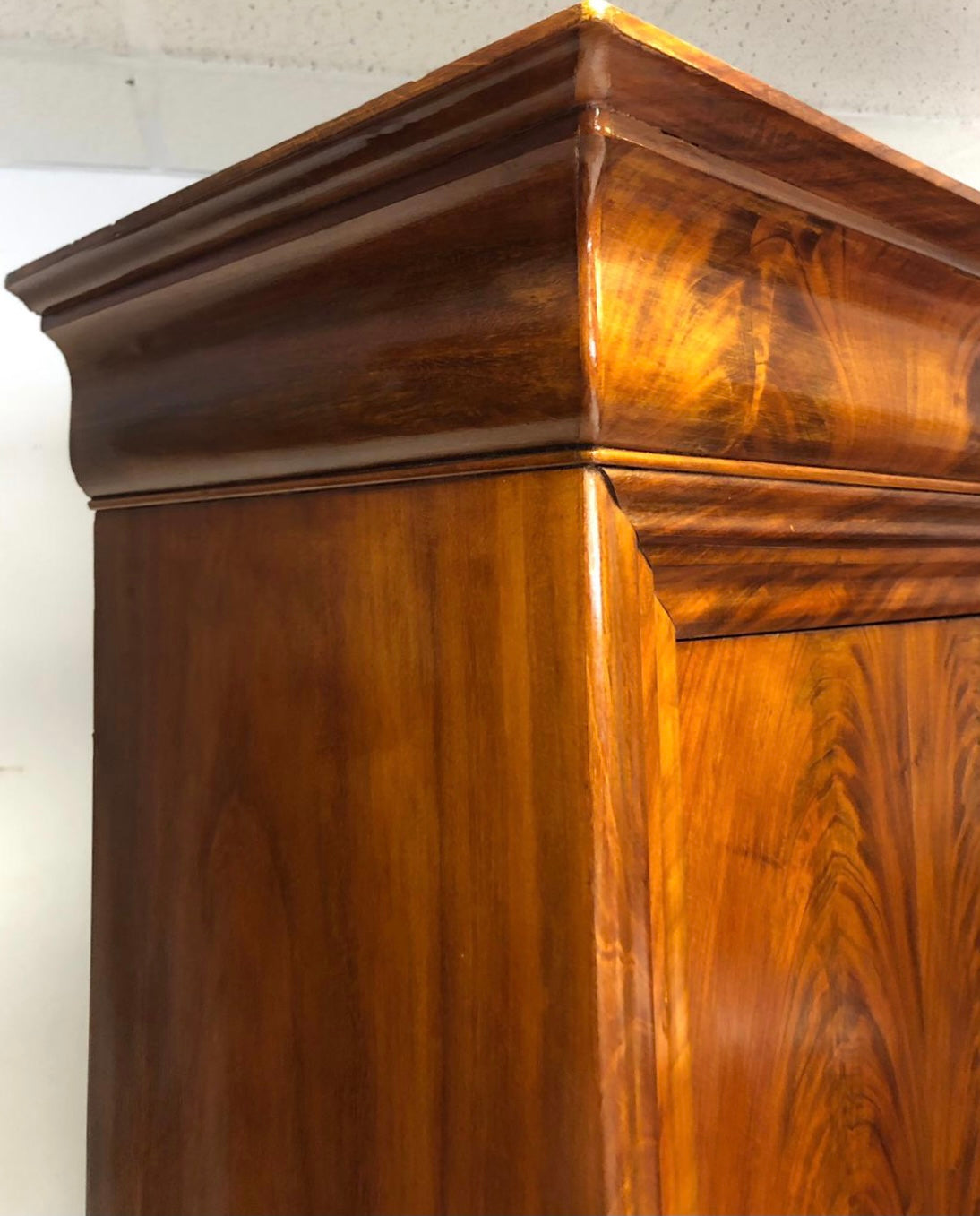 Charles X cabinet. 19th century. Restored