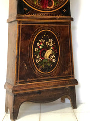Orologio a pendolo a colonna . Funzionante. XIX secolo