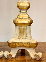 Gruppo di quattro candelieri Luigi XIV . Marche XVII secolo