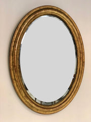Specchiera luigi Filippo in legno dorato .XIX secolo