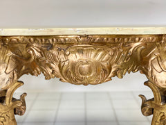 Consolle lombarda brescia Milano oro zecchino . Luigi XV