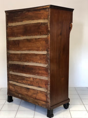 Settimanale impero lombardo piuma di noce . Inizio XIX secolo ( restaurato)