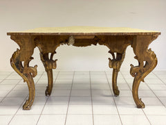 Consolle lombarda brescia Milano oro zecchino . Luigi XV