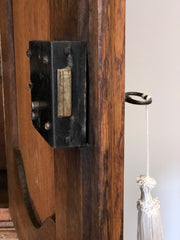 Credenza doppio corpo scolpito Luigi XIV