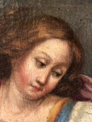 Olio su tela. XVII secolo