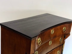Settimanale impero lombardo piuma di noce . Inizio XIX secolo ( restaurato)