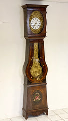 Orologio a colonna pendolo metà XIX secolo . Restaurato funzionante