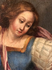 Olio su tela. XVII secolo