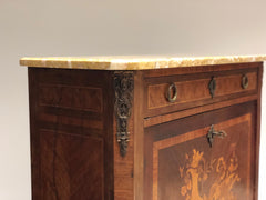 Secretairès lastronato e intarsiato . Epoca Napoleone III