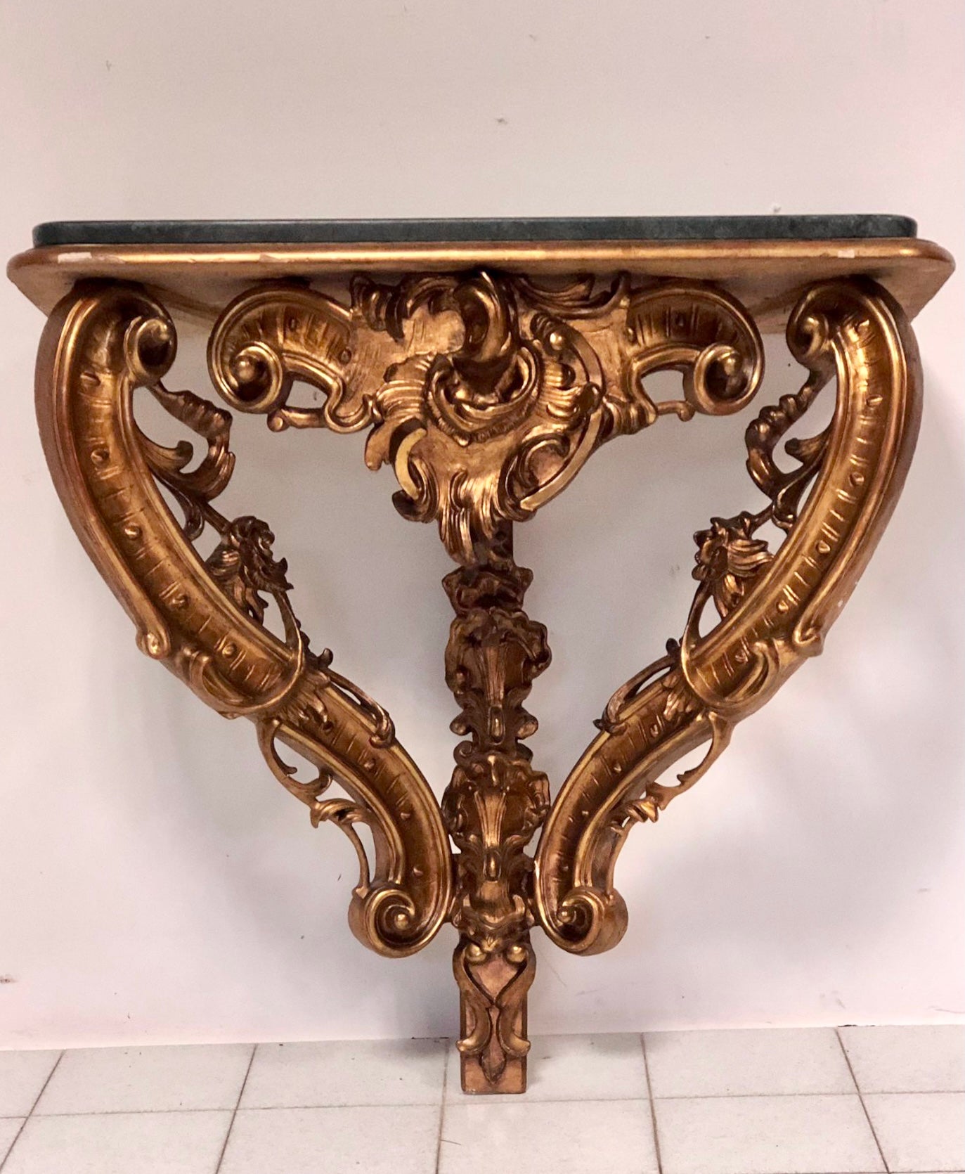 Drop console. Lombardy 19th century